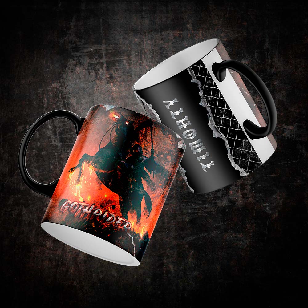 GothRider Reaper Mug - Personalized - GothRider Brand