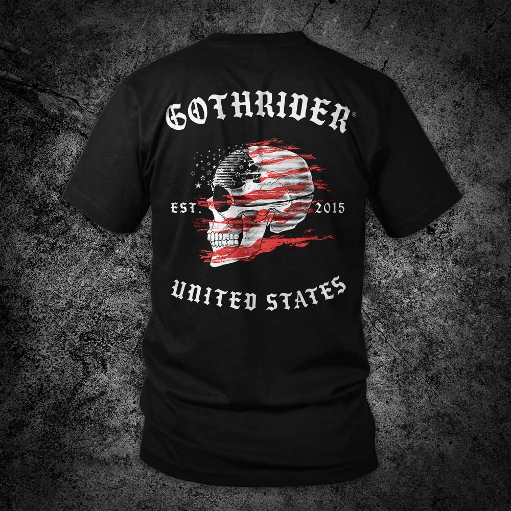 GothRider United States Unisex T-Shirt - GothRider Brand