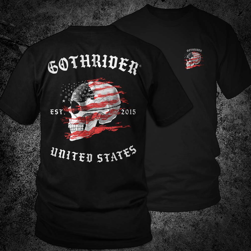 GothRider United States Unisex T-Shirt - GothRider Brand
