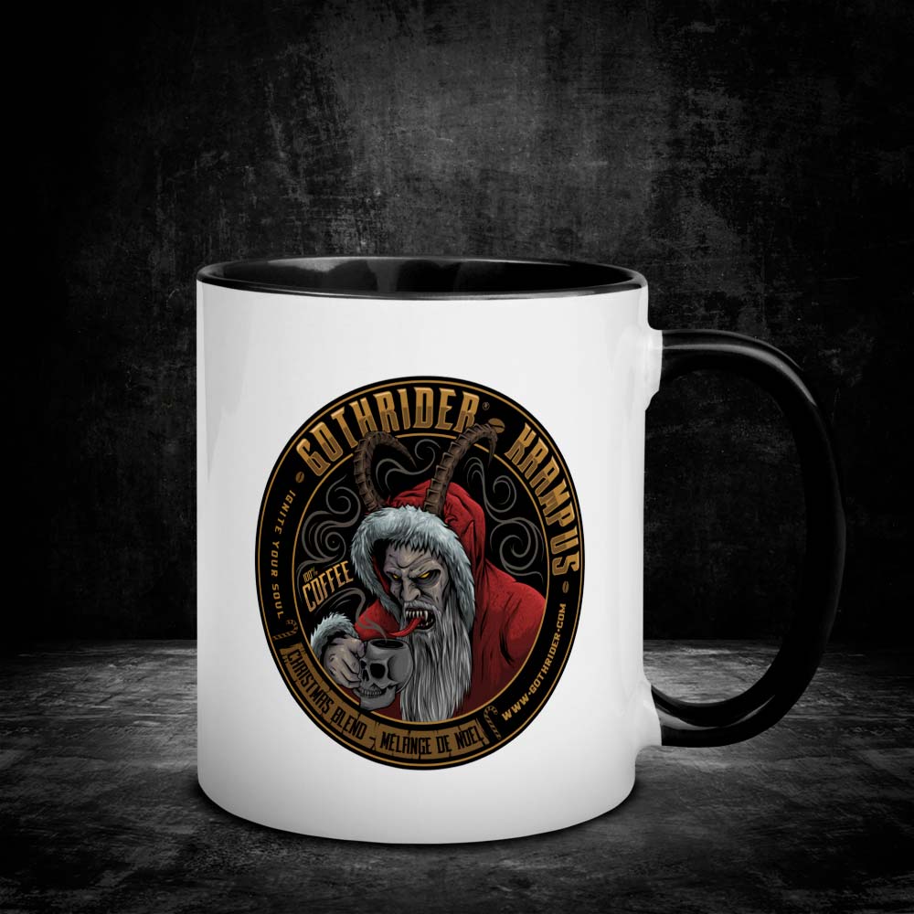 Krampus Coffee Mug - GothRider Brand
