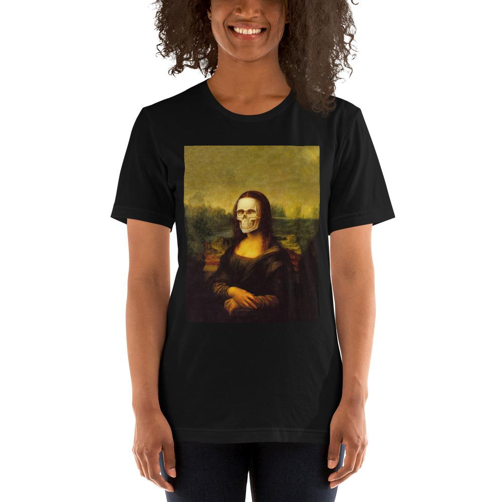 Mona Lisa Unisex T-Shirt - GothRider Brand