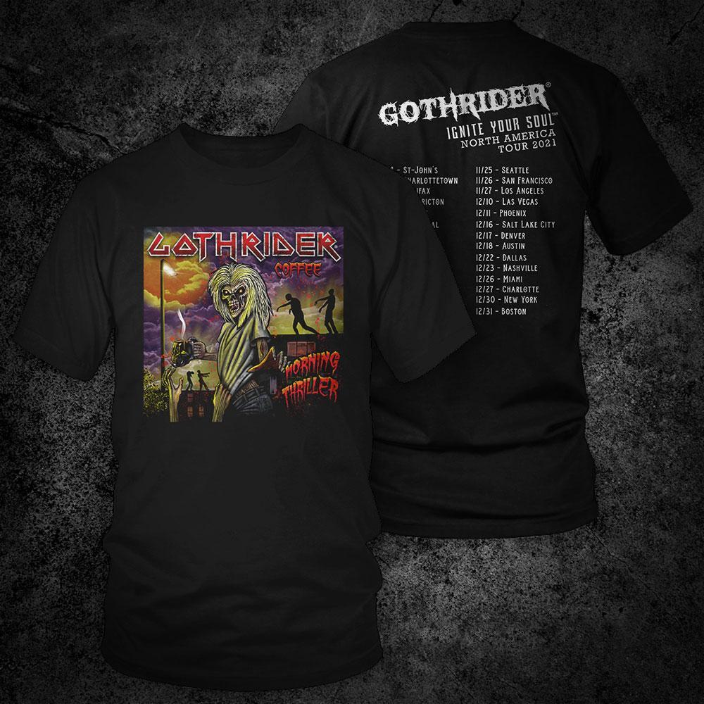Morning Thriller Unisex T-Shirt - GothRider Brand