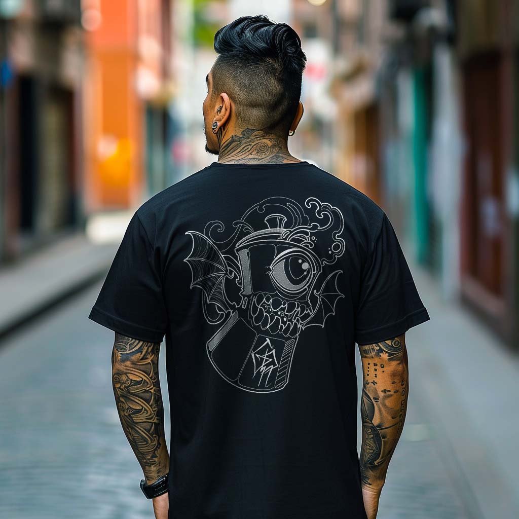 PercolaKiller By Alex Dupuis Tattoo Artist Unisex T-Shirt - GothRider Brand