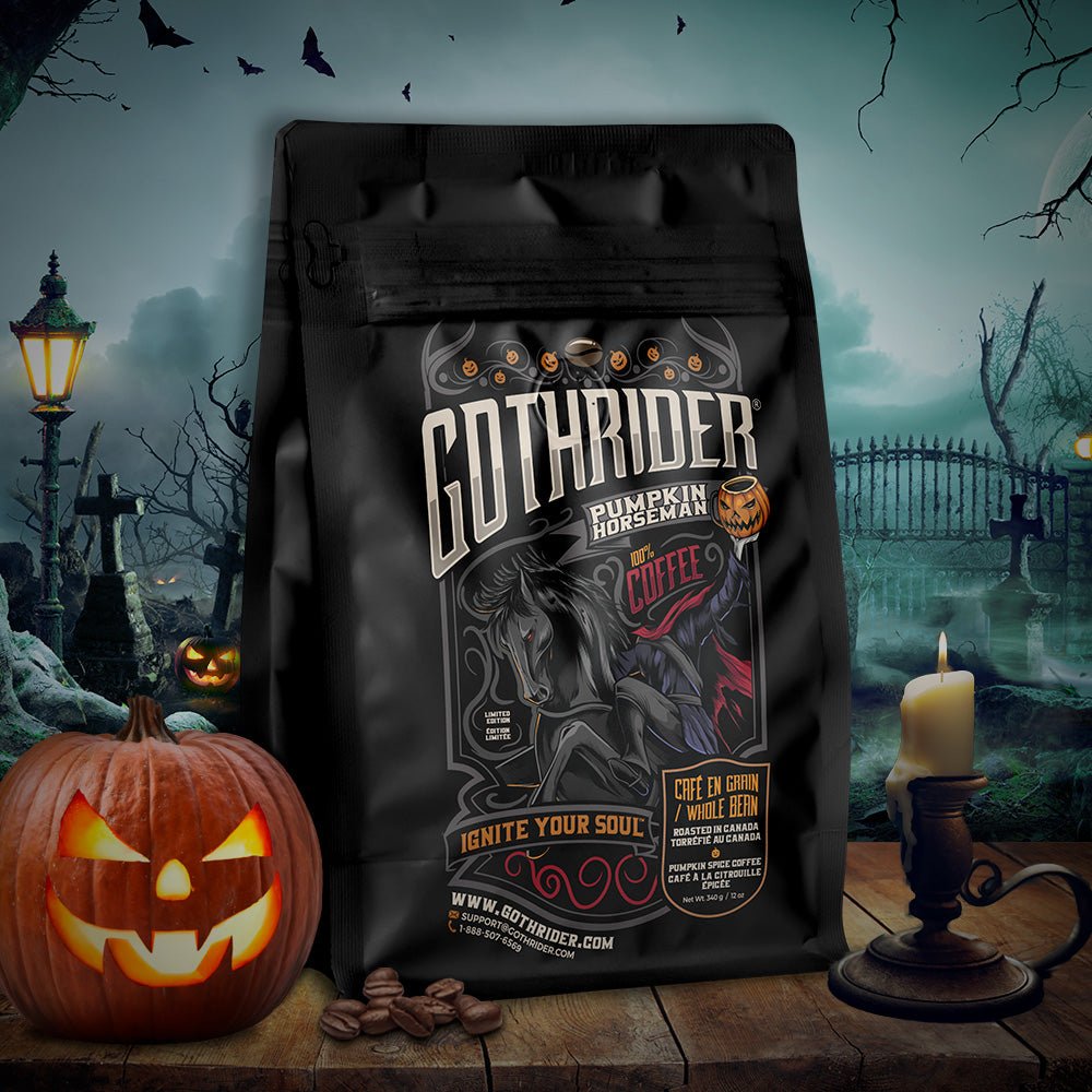 Pumpkin Horseman Coffee - GothRider Brand